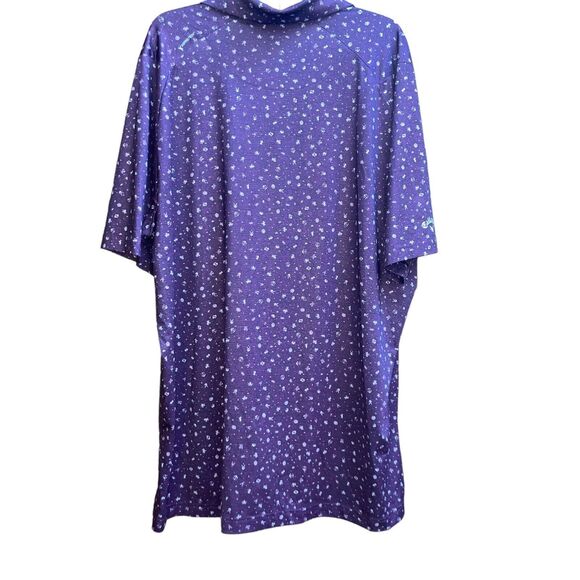 Callaway Swing Tech Men's XXL Purple Hard Rock Punta Cana Golf Shirt - Picture 3 of 7
